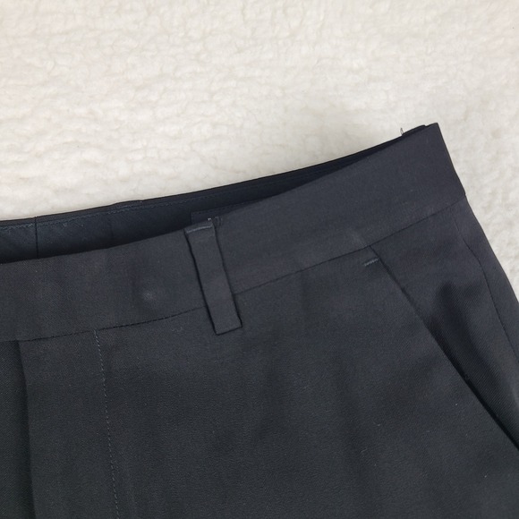 Banana Republic Pants Mens 31x30 Black Tailored Slim Fit Lanificio Wool * - Picture 3 of 14